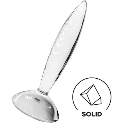 SATISFYER - PLUG ANAL EN CRISTAL ÉTINCELANT - 7eme ciel
