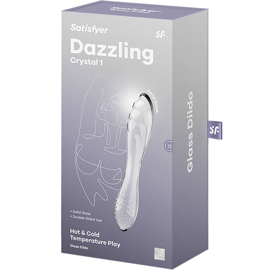 SATISFYER - TRANSPARENT CRISTAL ÉBLOUISSANT - 7eme ciel