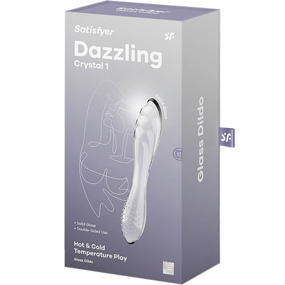 SATISFYER - TRANSPARENT CRISTAL ÉBLOUISSANT - 7eme ciel