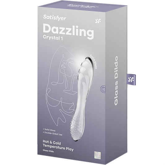 SATISFYER - TRANSPARENT CRISTAL ÉBLOUISSANT - 7eme ciel