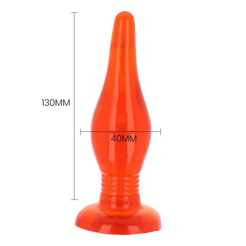 BAILE - PLUG ANAL ROUGE SOFT TOUCH 14.2 CM - 7eme ciel