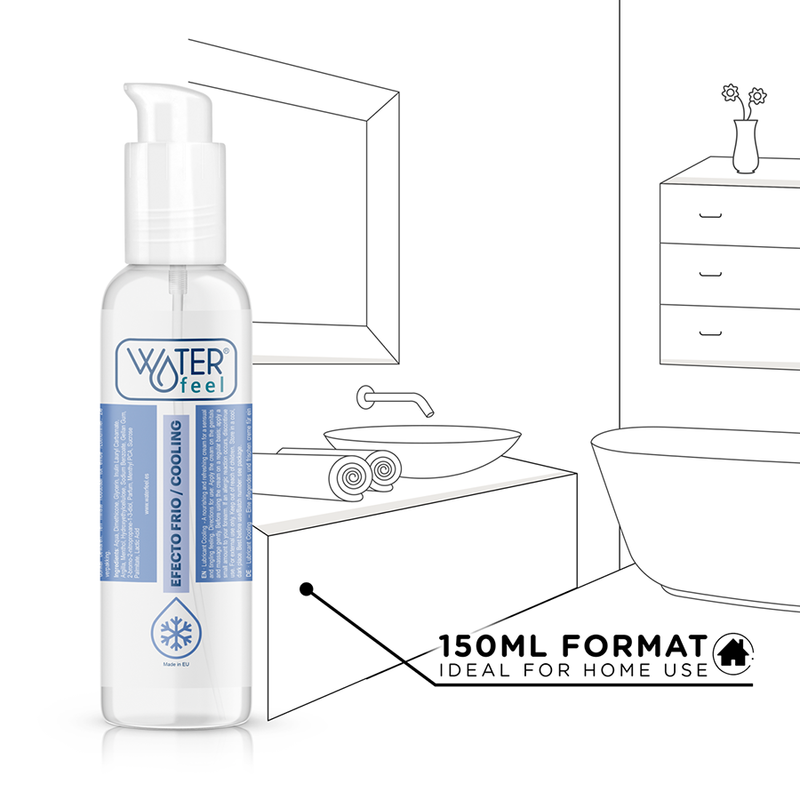 WATERFEEL - LUBRIFIANT EFFET FROID 150 ML - 7eme ciel