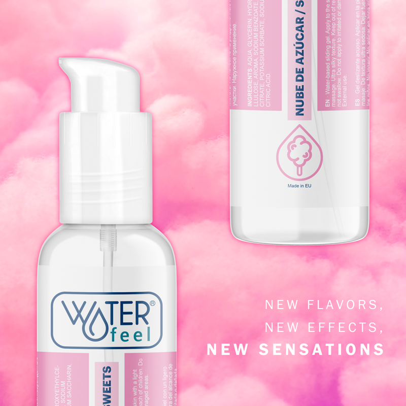 WATERFEEL - LUBRIFIANT NUAGE DE SUCRE 175 ML - 7eme ciel
