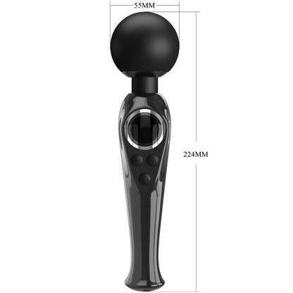 PRETTY LOVE - BAGUETTE VIBRATEUR SKYLER NOIR - 7eme ciel
