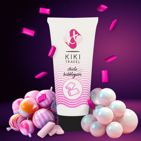 KIKÍ TRAVEL - LUBRIFIANT GOMME FRAISE 50 ML - 7eme ciel