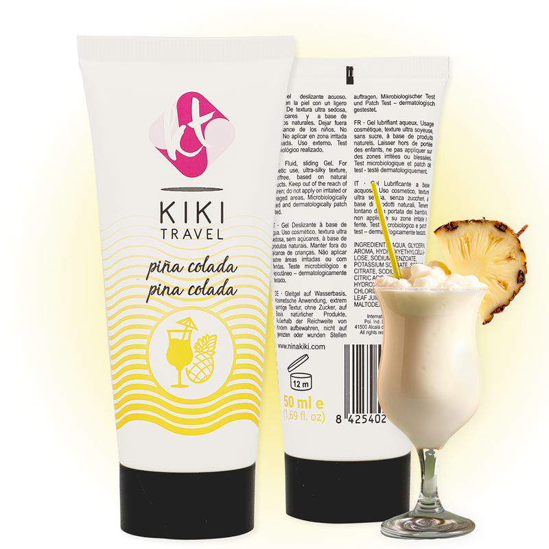 KIKÍ TRAVEL - PINA COLADA LUBRIFIANT 50 ML - 7eme ciel