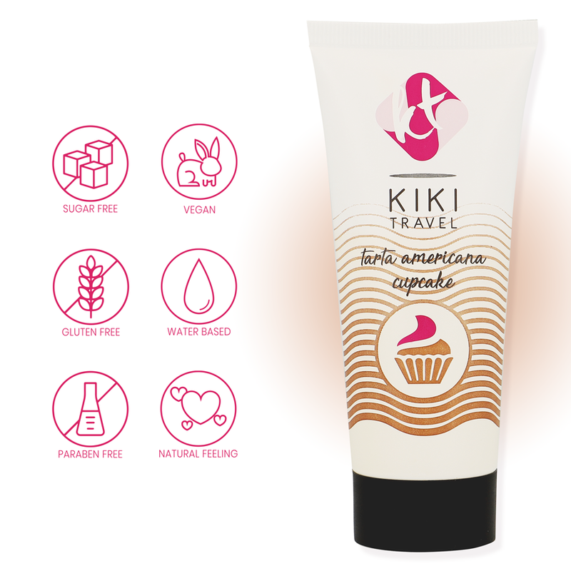 KIKÍ TRAVEL - CUPCAKE LUBRIFIANT 50 ML - 7eme ciel