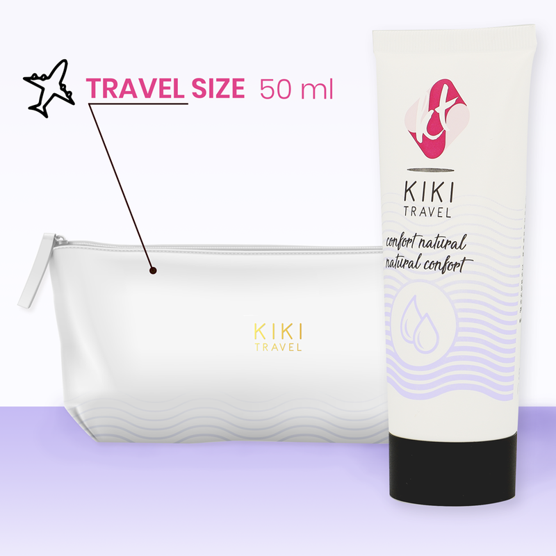 KIKÍ TRAVEL - CONFORT LUBRIFIANT NATUREL 50 ML - 7eme ciel