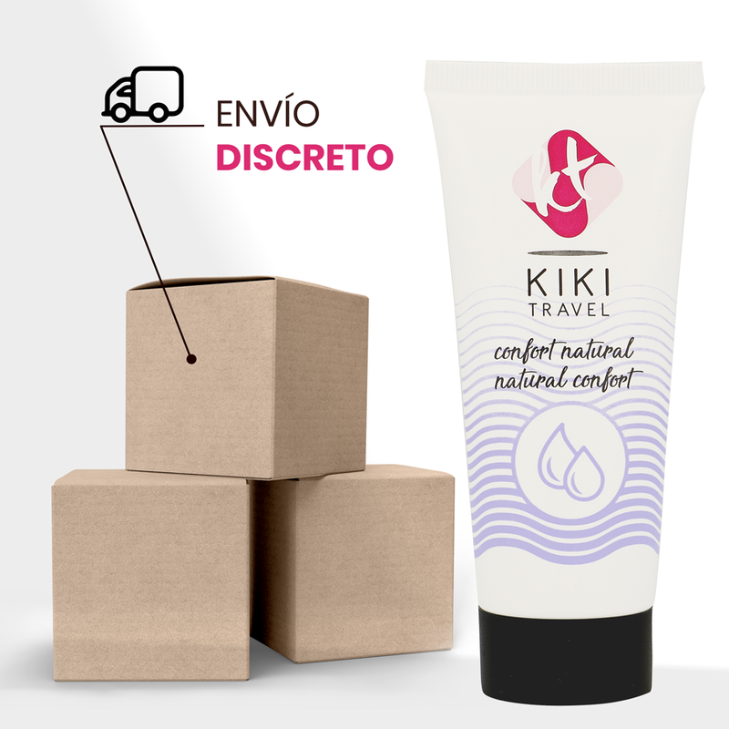 KIKÍ TRAVEL - CONFORT LUBRIFIANT NATUREL 50 ML - 7eme ciel