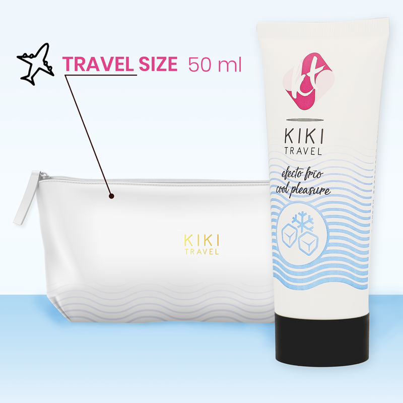 KIKÍ TRAVEL - LUBRIFIANT EFFET REFROIDISSANT 50 ML - 7eme ciel