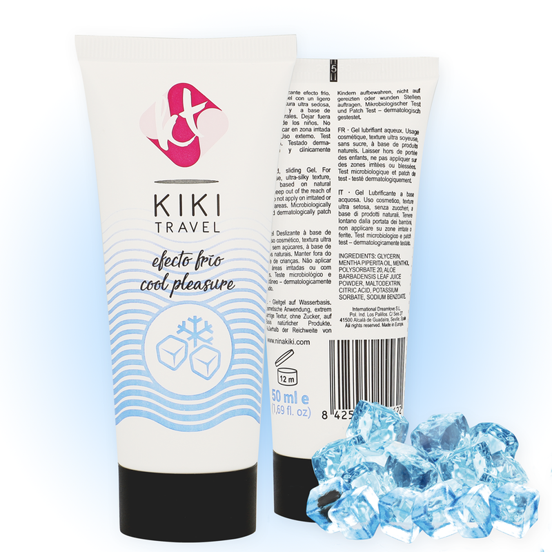 KIKÍ TRAVEL - LUBRIFIANT EFFET REFROIDISSANT 50 ML - 7eme ciel