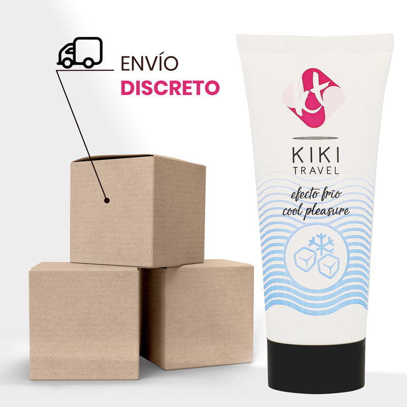 KIKÍ TRAVEL - LUBRIFIANT EFFET REFROIDISSANT 50 ML - 7eme ciel
