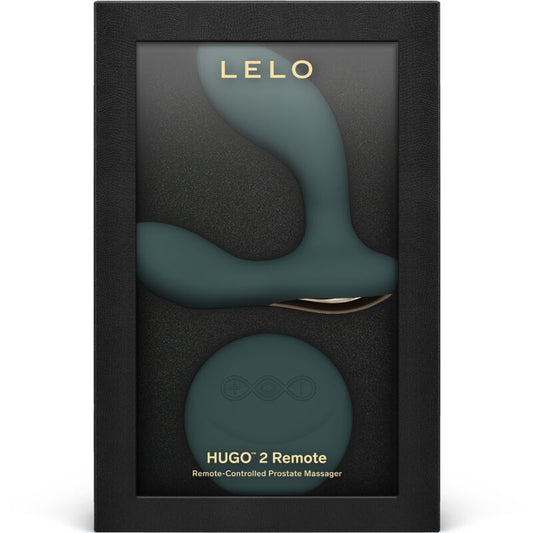 LELO - MASSEUR DE PROSTATE  TÉLÉCOMMANDE HUGO 2 VERT VERT - 7eme ciel