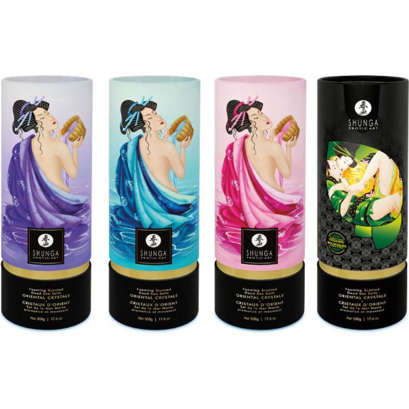SHUNGA - SELS DE BAIN À LA FLEUR DE LOTUS - 7eme ciel