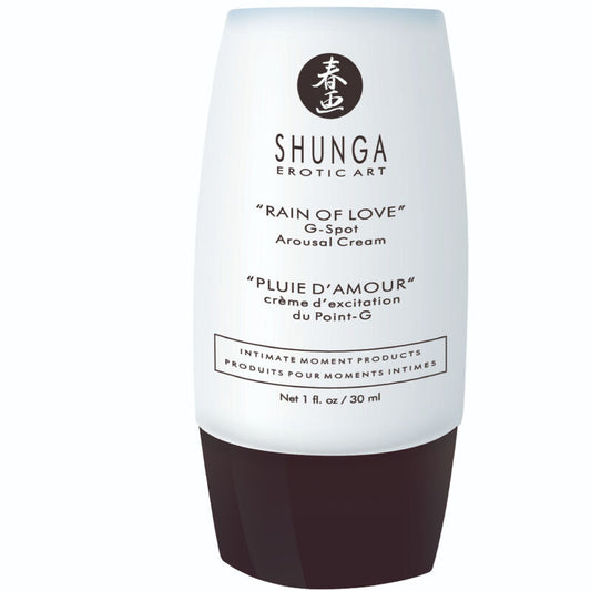 SHUNGA - CRÈME STIMULANTE RAIN OF LOVE POINT G - 7eme ciel