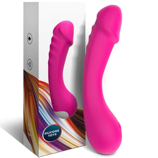 ARMONY - GODE VIBRATEUR SPOT G SILICONE FUCHSIA - 7eme ciel
