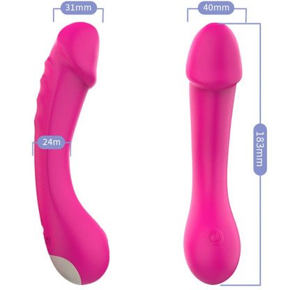 ARMONY - GODE VIBRATEUR SPOT G SILICONE FUCHSIA - 7eme ciel