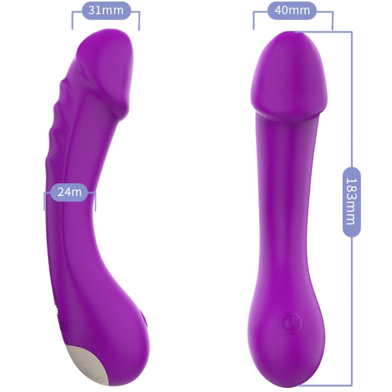 ARMONY - GODE VIBRATEUR SPOT G SILICONE VIOLET - 7eme ciel