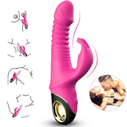 ARMONY - ZING GODE VIBRATEUR LAPIN FUCHSIA - 7eme ciel
