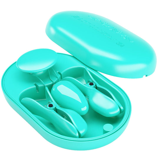 PRETTY LOVE - BOITE SURPRISE PINCE A ELECTRO STIMULATION BLEUE - 7eme ciel