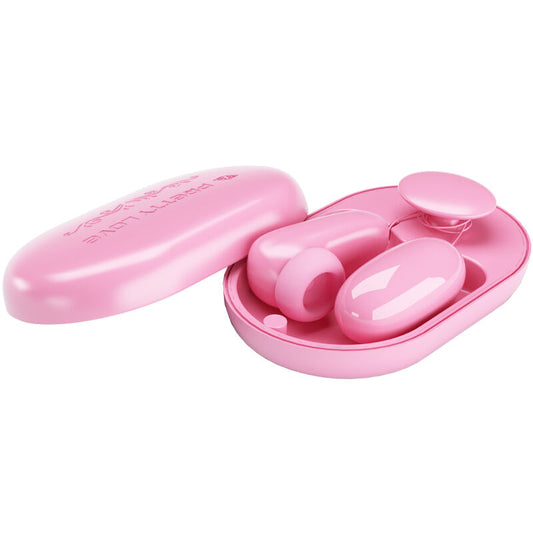 PRETTY LOVE - MAGIC BOX BALLE VIBRANTE & STIMULATEUR ROSE - 7eme ciel