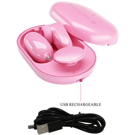 PRETTY LOVE - MAGIC BOX BALLE VIBRANTE & STIMULATEUR ROSE - 7eme ciel