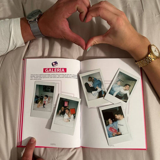 COUPLETITION - ALBUM JOURNAL D'AMOUR DE SOUVENIRS & SOUHAITS POUR UN COUPLE - 7eme ciel