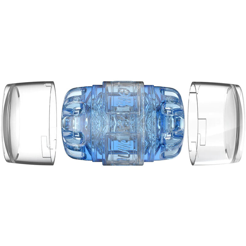 FLESHLIGHT - MASTURBATEUR QUICKSHOT TURBO BLEU GLACE - 7eme ciel
