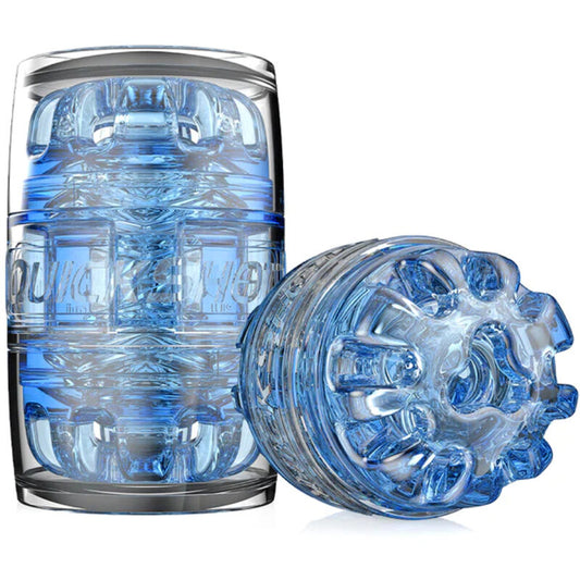 FLESHLIGHT - MASTURBATEUR QUICKSHOT TURBO BLEU GLACE - 7eme ciel