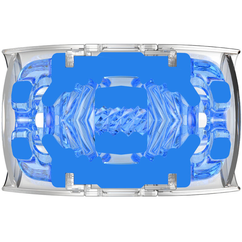 FLESHLIGHT - MASTURBATEUR QUICKSHOT TURBO BLEU GLACE - 7eme ciel