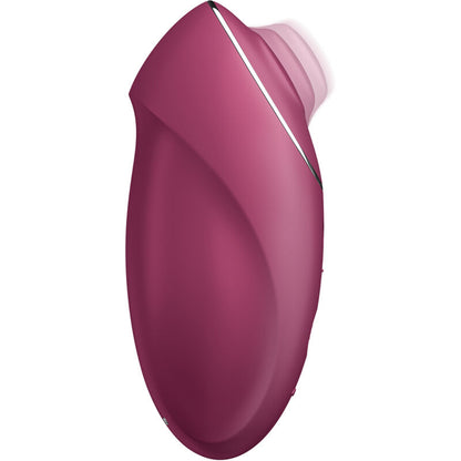 Tap & CLIMAX 1 SATISFYER - TAPVIBRATEUR LAY-ON ROUGE - 7eme ciel