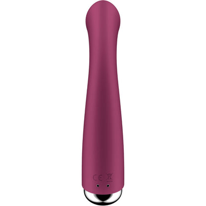 SATISFYER - SPINNING G-SPORT 1 VIBRATEUR ROTATOR ROUGE - 7eme ciel