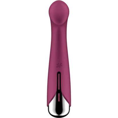 SATISFYER - SPINNING G-SPORT 1 VIBRATEUR ROTATOR ROUGE - 7eme ciel