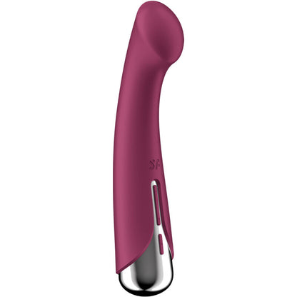 SATISFYER - SPINNING G-SPORT 1 VIBRATEUR ROTATOR ROUGE - 7eme ciel