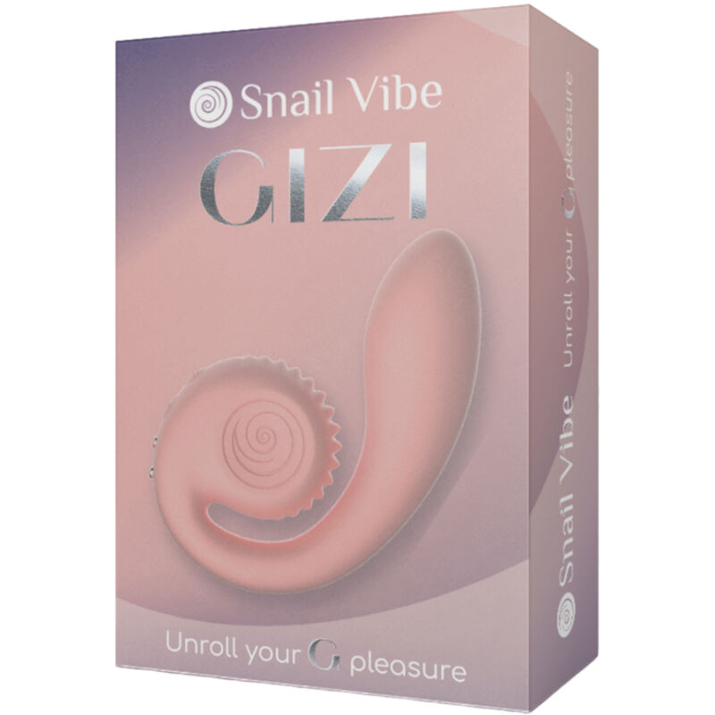 SNAIL VIBE - STIMULATEUR DOUBLE GIZI ROSE - 7eme ciel