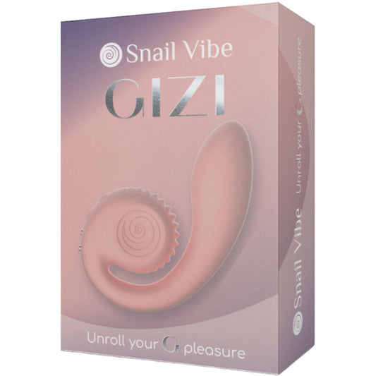 SNAIL VIBE - STIMULATEUR DOUBLE GIZI ROSE - 7eme ciel