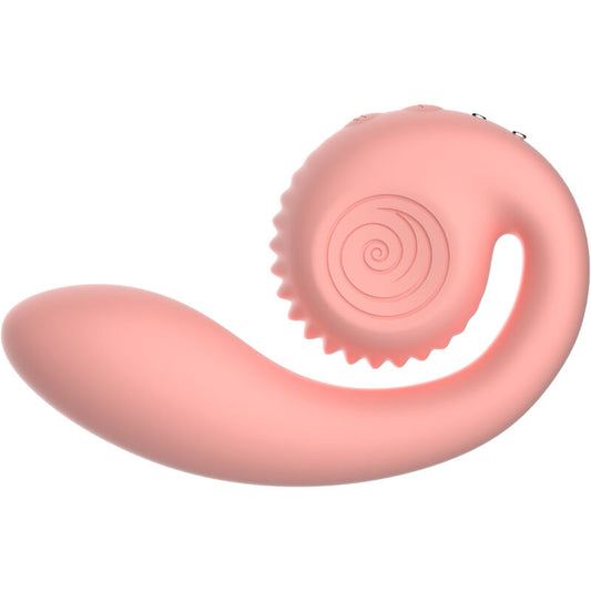 SNAIL VIBE - STIMULATEUR DOUBLE GIZI ROSE - 7eme ciel