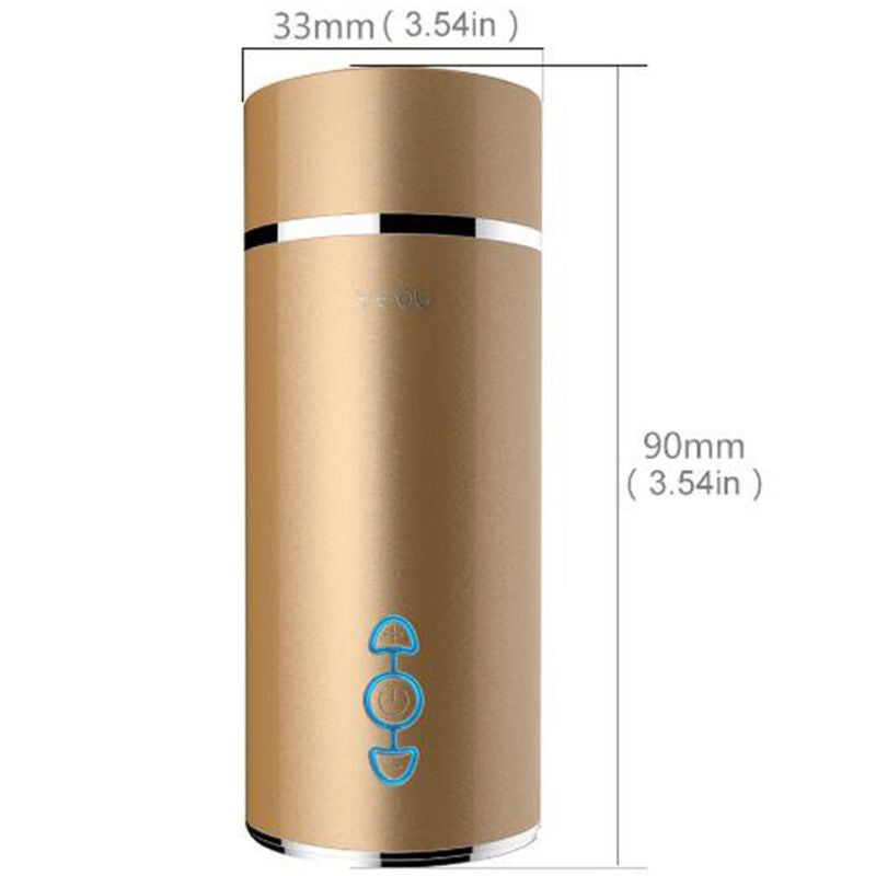 ARMONY - MASTURBATEUR VIBRATEUR VAGIN DOREE - 7eme ciel