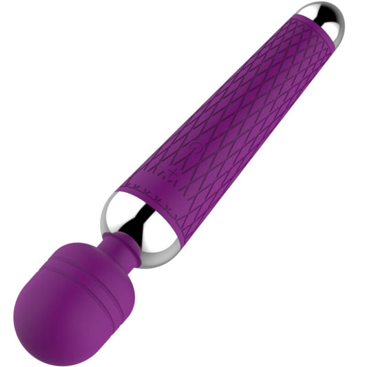 ARMONY - MASSEUR DE TÊTE FLEXIBLE ET VIBRATEUR VIOLET - 7eme ciel