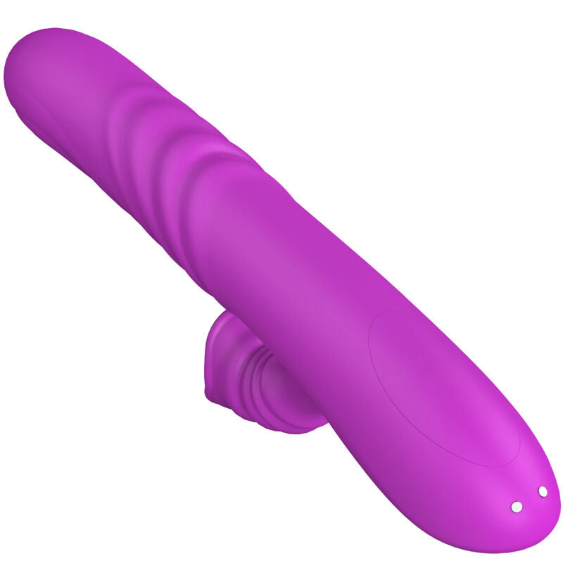 ARMONY - VIBRATEUR MULTIFONCTION ANGELIA AVEC LANGUE STIMULANTE EFFET CHALEUR VIOLET - 7eme ciel