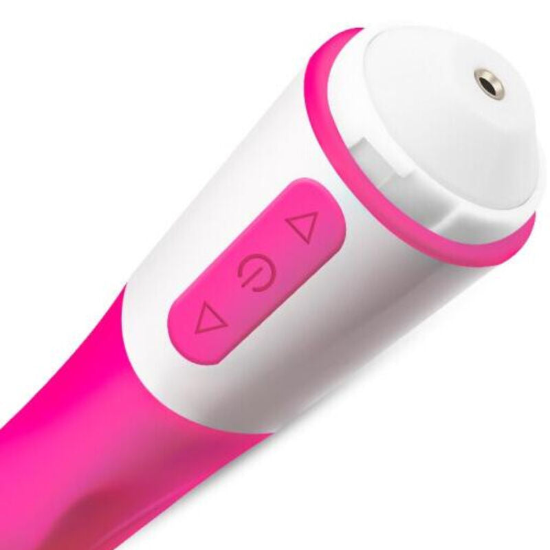 ARMONY - HAPPY VIBRATEUR & STIMULATEUR RECHARGEABLE FUCHSIA - 7eme ciel