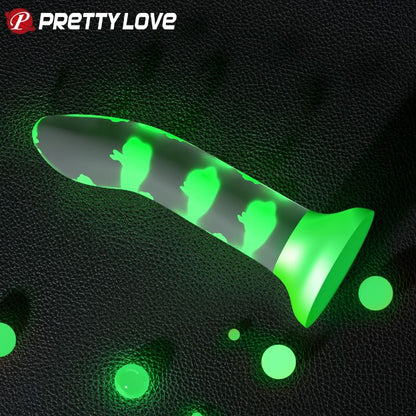 PRETTY LOVE - GODE MAGIQUE NIGHTFALL SANS VIBRATION VERT LUMINEUX - 7eme ciel
