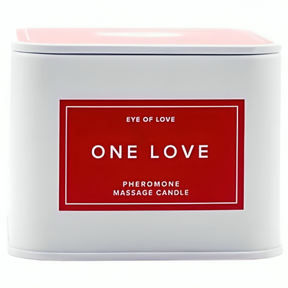 EYE OF LOVE - BOUGIE DE MASSAGE ONE LOVE POUR FEMME 150 ML - 7eme ciel