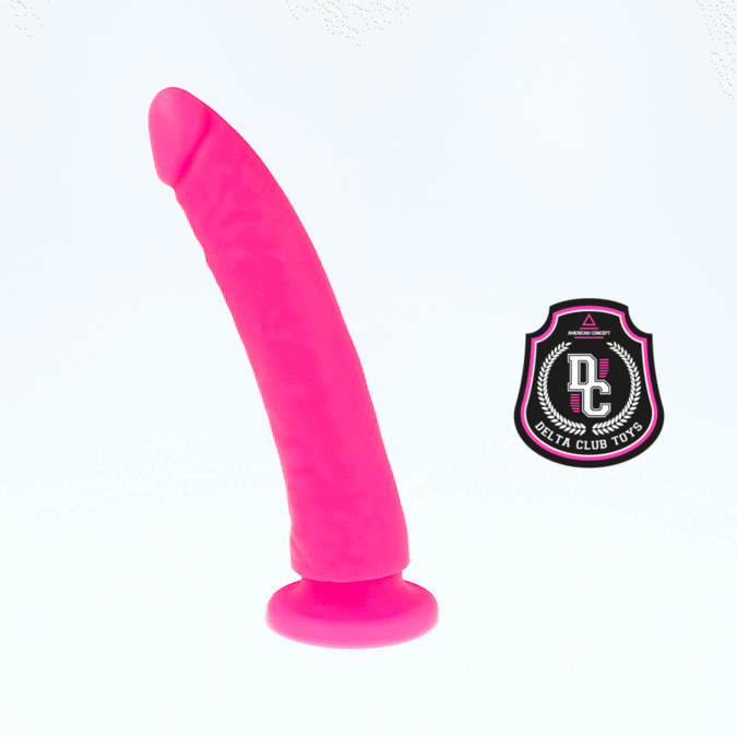 DELTA CLUB - TOYS GODE MÉDICAL ROSE EN SILICONE 20 CM -O- 4 CM - 7eme ciel