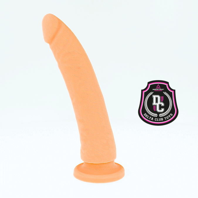 DELTA CLUB - TOYS GODE NATUREL MÉDICAL SILICONE 23 CM -O- 4.5 CM - 7eme ciel