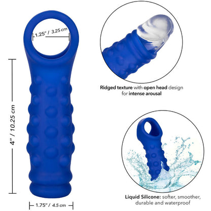 CALEXOTICS - ADMIRAL COUVERCLE DE PÉNIS EN PERLES SILICONE LIQUIDE BLEU - 7eme ciel