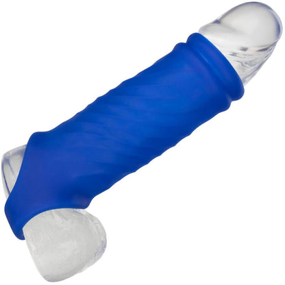 CALEXOTICS - ADMIRAL COUVERCLE DE PÉNIS WAVE SILICONE LIQUIDE BLEU - 7eme ciel