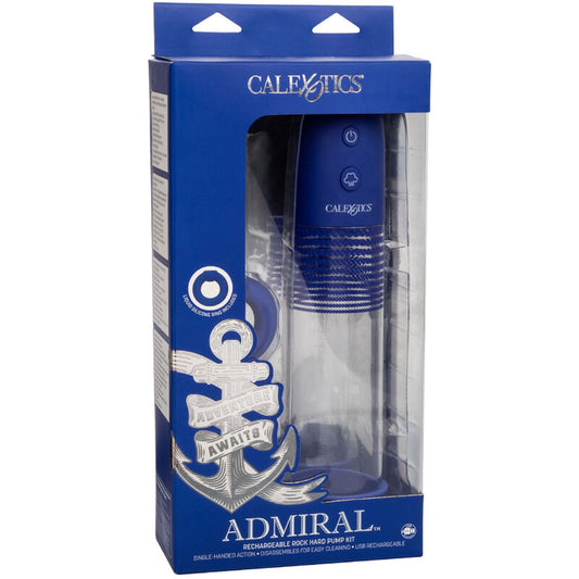 CALEXOTICS - ADMIRAL KIT POMPE DE MONTAGE RECHARGEABLE - 7eme ciel