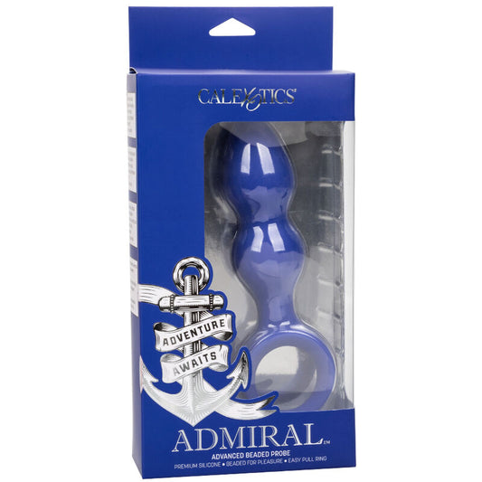 CALEXOTICS - ADMIRAL PLUG ANAL AVANCÉ BLEU - 7eme ciel