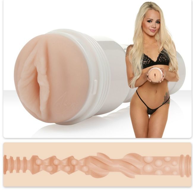 FLESHLIGHT - ELSA JEAN VAGINA TASTY + LANCEMENT UNIVERSEL + LUBRIFIANT QUALITÉ AQUA 50 ML - 7eme ciel